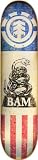 Element Independence Bam Featherlight Skateboard Deck (7.87)