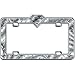 Third Party New : Superman Shield License Plate Frame Chrome