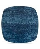 Noritake Elements Marine Small Square Plate, 8.25