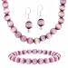 Sterling Silver 8mm Simulated Lavender Cats Eye title=