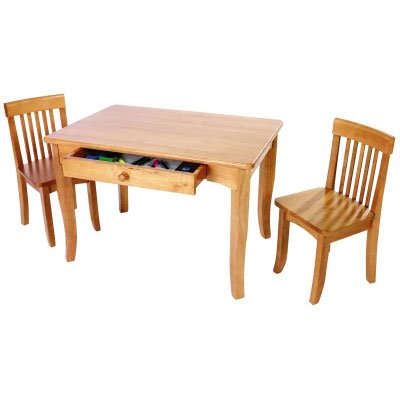 Toys: Avalon Table and Chairs  Honey 
