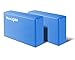 Yes4All Yoga Brick / Yoga Block 9x6x3 for Exercise, Pilates, Workout, Fitness & Gym – Eco Friendly Yoga Block / Yoga Foam Block (set of 2, Blue)