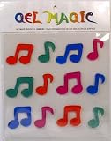 Musical Notes Large Gel Magic