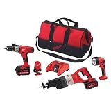 Milwaukee 0928-23 V28 Lithium-Ion Cordless 3-Tool Combo Kit by Milwaukee