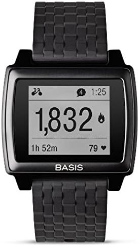 MyBasis 900-00024-01 Advanced Fitness and Sleep Tracker Basis Peak Matte Black