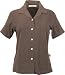 Eagle Dry Goods Carnival Women's Herringbone Silk Camp Shirt. WVL