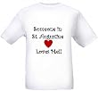 SOMEONE IN St. AUGUSTINE LOVES ME - City Series - White T-shirt