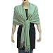 Scarf and Wrap Silk Wool Pashmina Accessory 80 x 28 inches