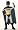 Batman Costume Child Dc Comics - Large 12- 14 lg