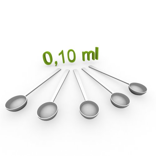 5 x Messlöffel 0,10ml