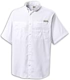 Columbia Sportswear Tamiami II Short Sleeve Shirt, Small, White