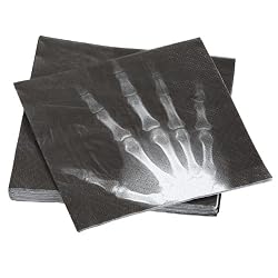 X-Ray Spooky Halloween Party Napkins