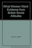 What women want : evidence from British social attitudes