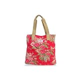 CathKidston キャスキッドソン ウォッシュドコットントート　バッグ　WITH POCKET AFGHAN FLOWERS 230025 送料無料