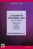 Guide to Housing Law: 0 (Emerald Publishing)