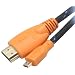 YELLOWKNIFE - 6FT HDMI to HDMI Type D Micro Cable 1.4 w/Nylon Net, 6 FT / 1.83 M