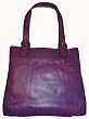 Women's Coach Purse Handbag Soho Leather North/South Tote Berry