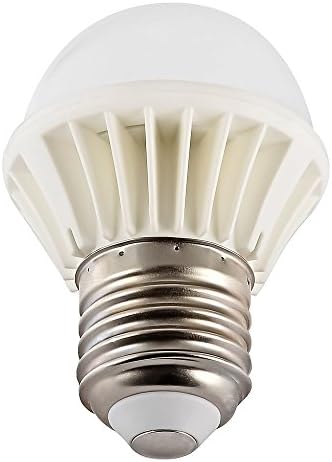 Kaidishi Globe Daylight White LED Mini Ball Bulbs Energy Saving Lamps, 60W, White