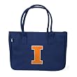 University of Illinois Handbag Logo Purse Fighting Illini Logo College Official NCAA College Purse PURSES Hand Bag Bags Gifts and Gift Ideas For Ladies Women Woman Graduation Alumni or Fans Travelers OFFICIAL NCAA Merchandise
