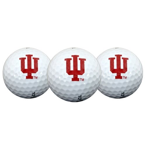 Indiana Hoosiers Ncaa Golf Ball 3-pack