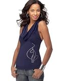 Baby Phat - Baby Phat Cowlneck Halter Top