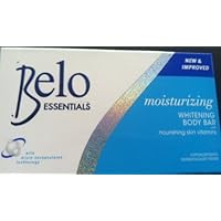 Belo Essentials Nourishing Whitening Body Bar Soap w/ Kojic Acid & Glutathione 135g - 4 Pack