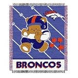 Denver Broncos Triple Woven Jacquard NFL Throw (Baby Series) by Northwest (36x48)