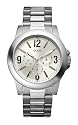 Guess Men's Scope Silver Dial Stainless Steel Bracelet Gents Watch W11152G2