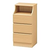 木製シンプルチェスト/タンス ナチュラル 【CHESCA】チェスカ