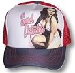 SOCIAL DISTORTION - Bikini - Black Truckers Cap / Hat - One Size Fits All