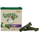 Greenies Dental Treats Large Size Treat Tub, Pack of 17 27 oz.