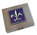Fleur de Lis Travel Jewelry Case