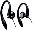 Philips SHS 3200 Kopfh�rer (flexible 3D Ohrb�gel, ideal f�r Sport) schwarz