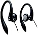 Philips SHS 3200 Kopfh�rer (flexible 3D Ohrb�gel, ideal f�r Sport) schwarz