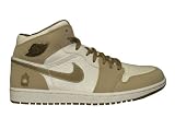 Nike Air Jordan 1 Retro Army Package Pearl White/Walnut Limited Edition Sneakers