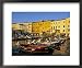 Portoferraio Harbour, Livorno Province, Elba, Tuscany, Italy Collections Framed Art Poster Print by Bruno Morandi, 22x18