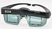 Elsa style wireless 3D shutter glasses for standard definition CRT TVs, PCs, or projectors