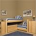 Graduate Series Extra Long Junior Crew Loft Finish: Wild Cherry