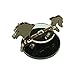 LITKO Pony Character Mount with 40mm Circular Base, Brown