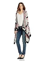 LTB Jeans Chaqueta Punto Konikec (Blanco / Rosa Claro / Negro)