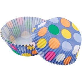 Baking Cups-Dazzling Dots 50/Pkg - Standard