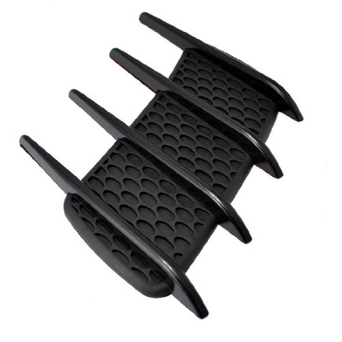 Black Automotive Side Fender Decoration Air Flow Intake Hood Vent Mesh Grille for Dodge Ram 1500 2500 3500 Dakota Durango Nitro Journey Caliber Charger Challenger Avenger Magnum Caravan Stratus