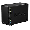 Synology DS213+ Bo�tier Serveur NAS pour 2 disques durs 3.5" ou 2.5" USB3/Slot SD/e-Sata Capacit� maximale disque dur 8 To