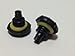 Great Value Tech 2 Black Replacement Lifeproof Headphone Jack Cover Screw for Iphone 4 for Lifeproof Cases
