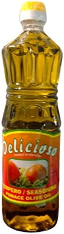 Ouro Da Terra Delicioso Portuguese Tempero Seasoning Pomace Olive Oil 33.8 Oz