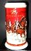 Budweiser Holiday Stein 25 Years Souvenier Mug