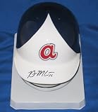 Brian McCann Signed Braves Throwback Mini Helmet