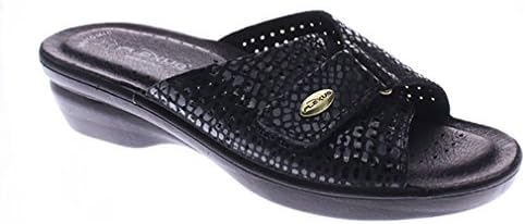 Flexus Women's Carrie Leather Slide Sandal