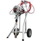Wagner Twin Stroke Piston Pump Paint Sprayer with Cart - 1/2