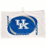 NCAA Kentucky Wildcats Printed Hemmed Golf Towel